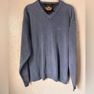 Vintage Harley Davidson An American Legend blue 2XL sweater